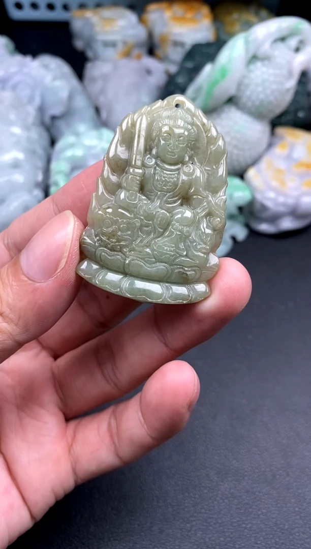 吊坠(不含链)未镶嵌翡翠1