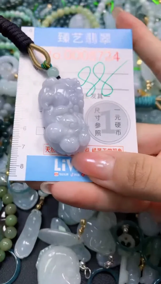 颈饰未镶嵌翡翠8724