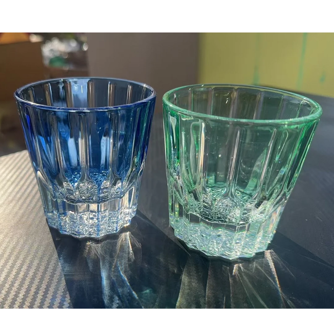 琉璃切子水晶玻璃杯
