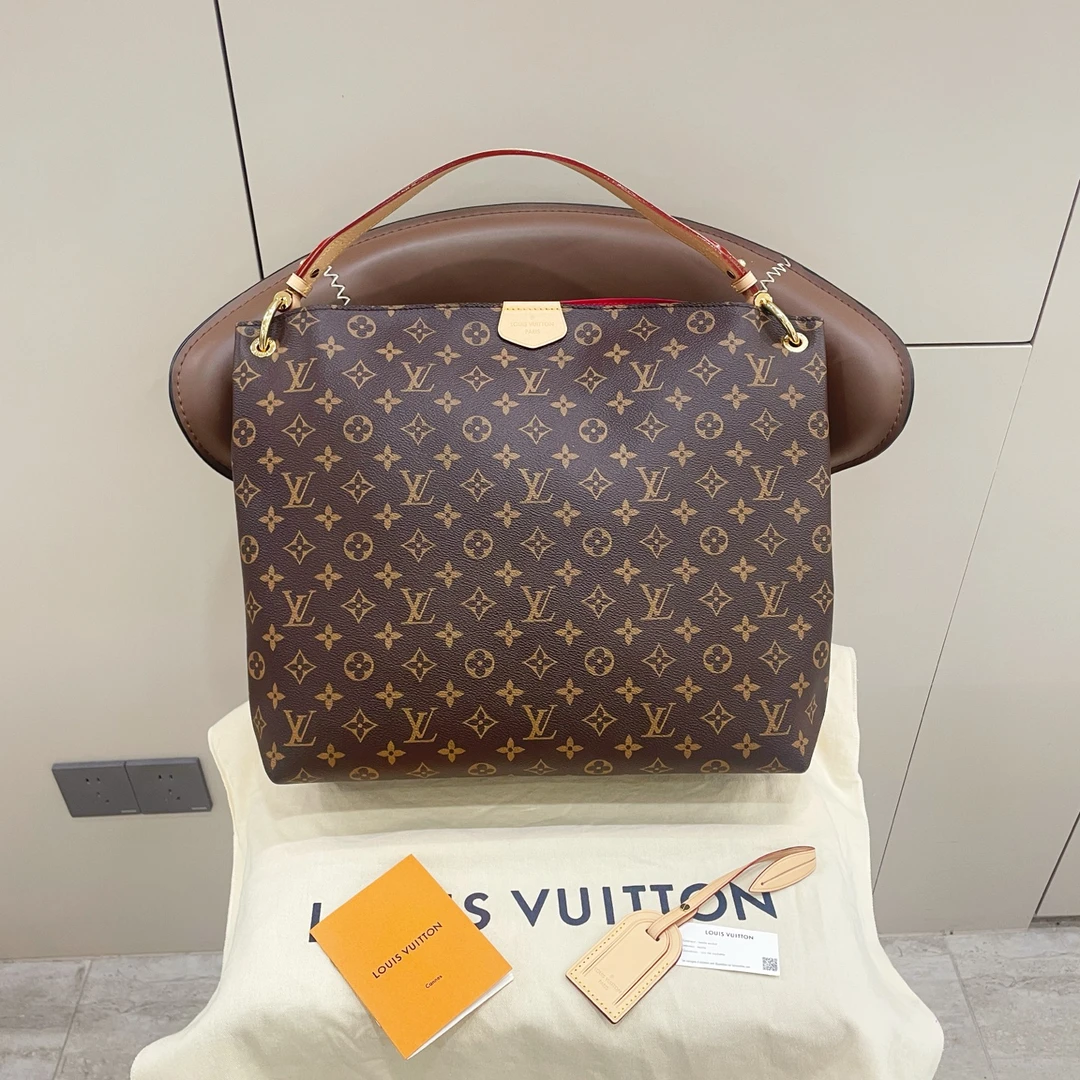 99新 LouisVuitton/路易威登 Graceful hobo单肩包尺寸37*32*14