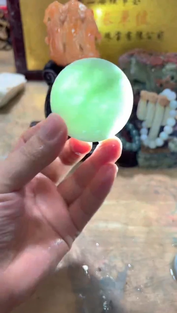 未镶嵌挂件翡翠A货常星7023