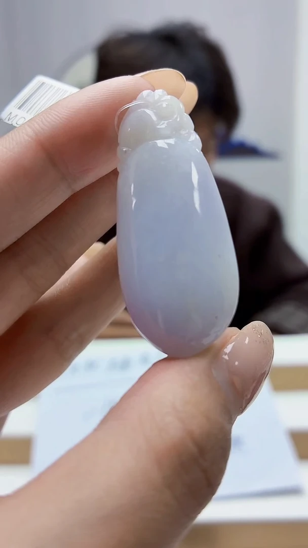 未镶嵌定制翡翠5145MM-毛货挂件30