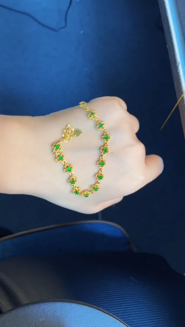 吊坠(不含链)银S925镶嵌翡翠1