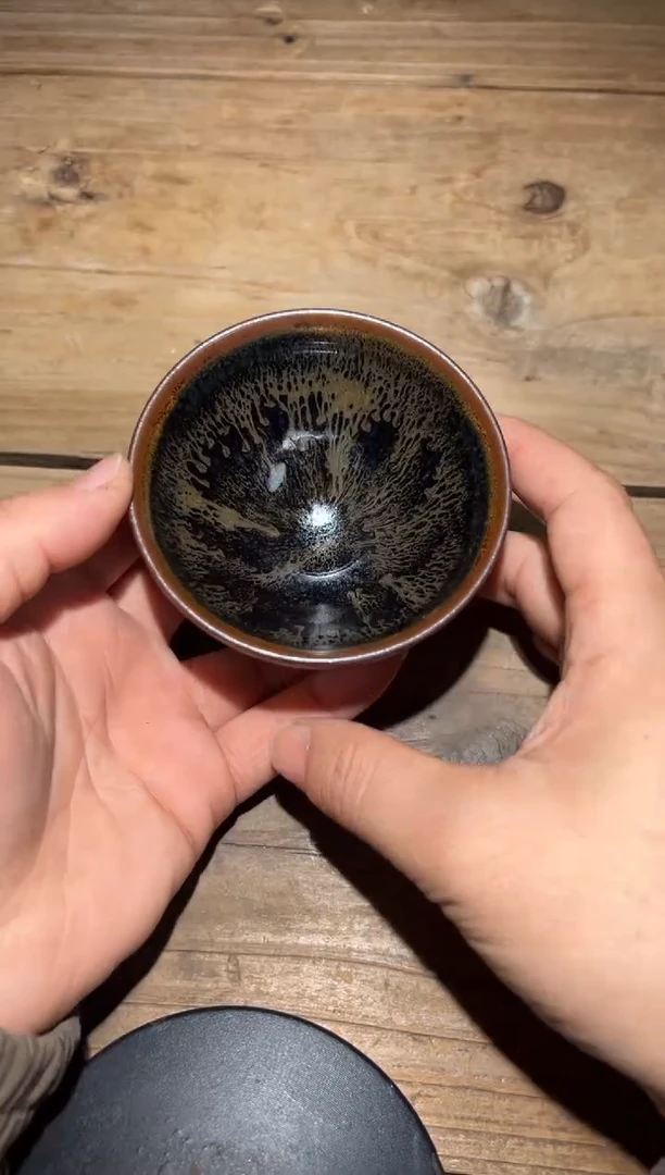 茶盏老木头精选柴烧370