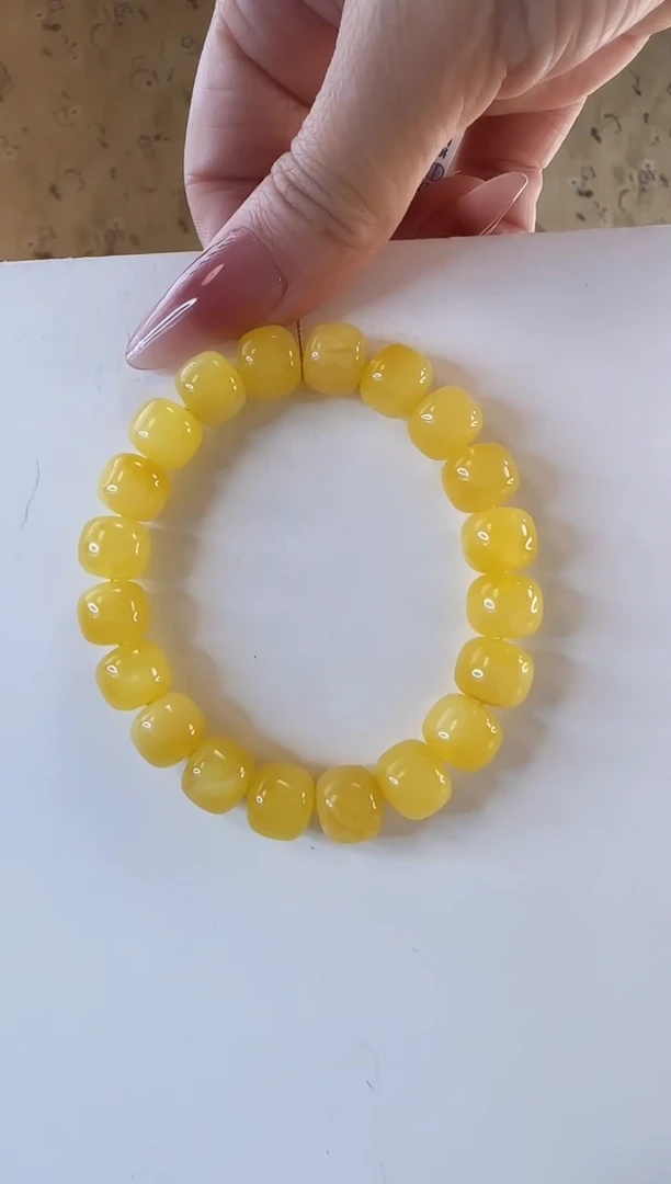 蜜蜡颈饰未镶嵌793手串