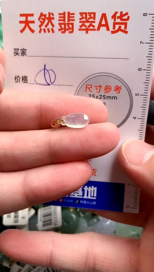 【闪购商品】翡翠颈饰18K金镶嵌13002938
