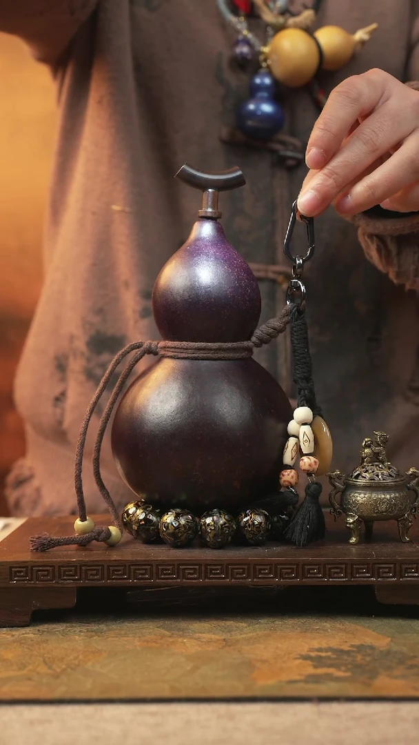 453大漆一物一拍记葫堂出品【不带手串】