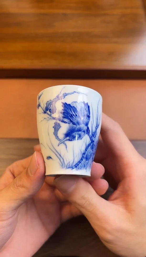 问青坊柴窑单翠闻香杯