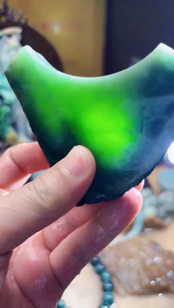 未镶嵌挂件翡翠A货张麦6073