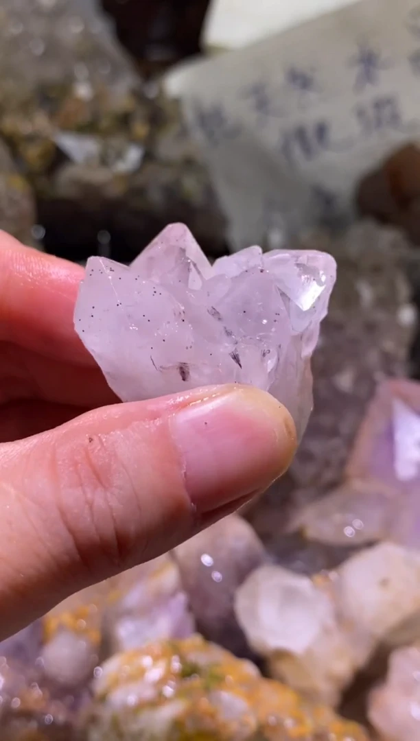 未镶嵌珠宝半成品水晶31号四川超七花园水晶