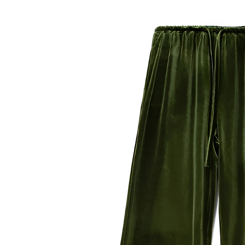 【大欣专属】松紧腰休闲裤深棕色裤子休闲时尚设计师裤子KZ22673