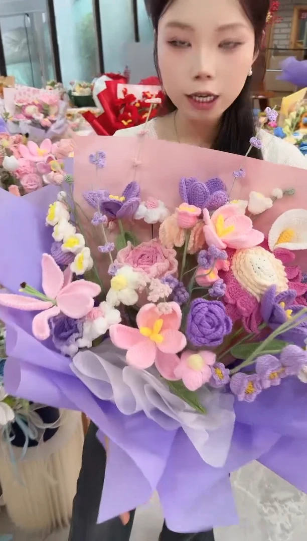 非遗手工定制花束，孤品清仓！！