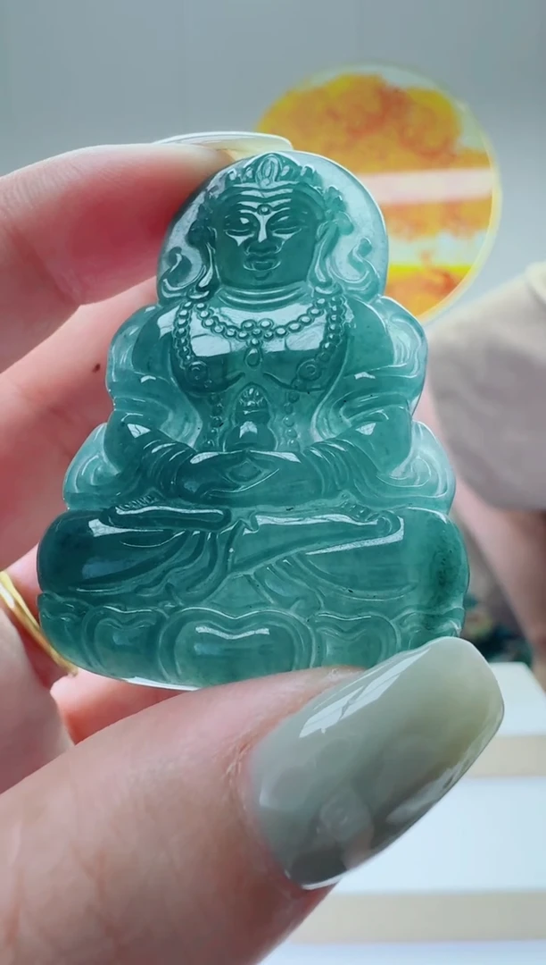 翡翠未镶嵌颈饰多样性随机发其一