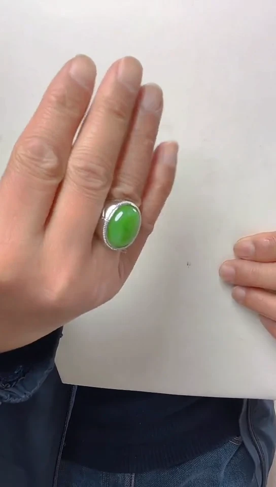 未镶嵌戒指和田玉和田玉