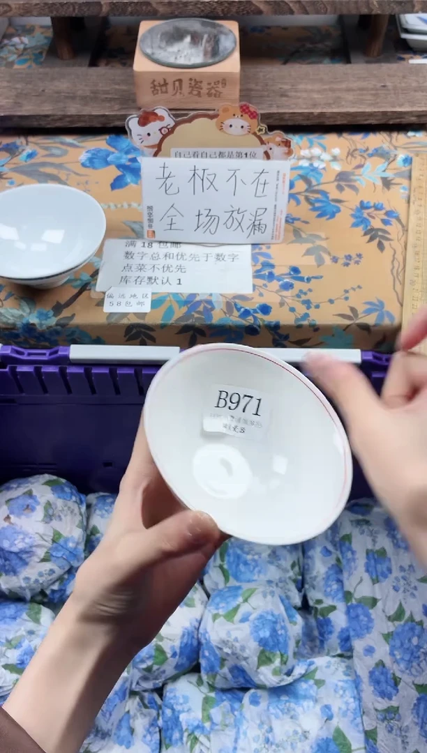 瓷片楽*                B971