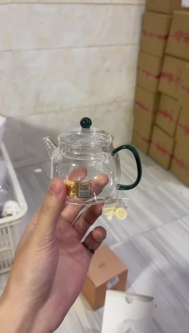 【闪购商品】b352言卿壶墨绿色 样品微瑕