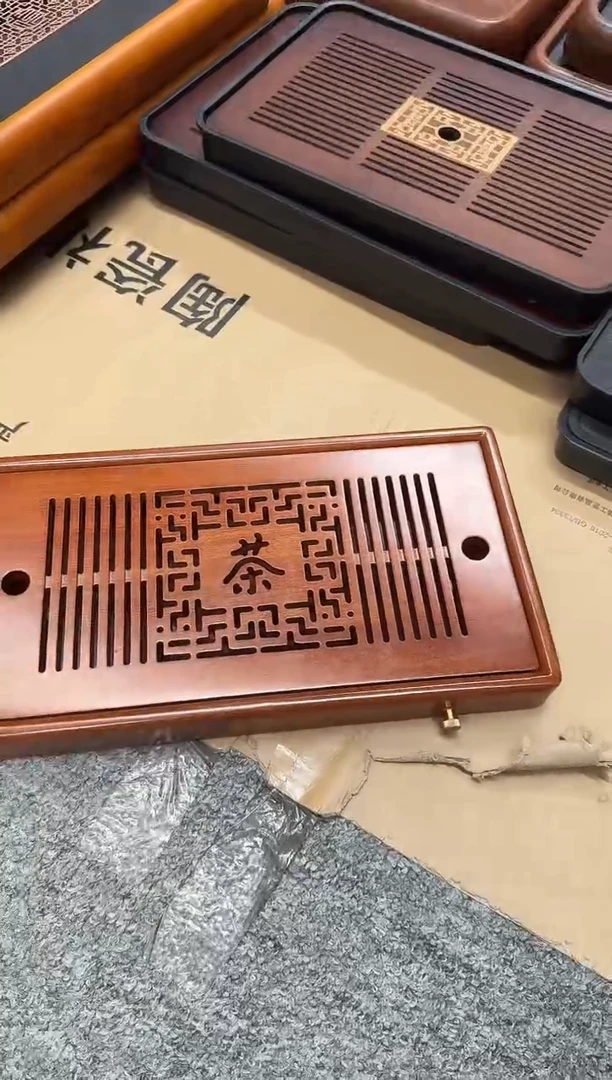 花梨木茶盘36*20