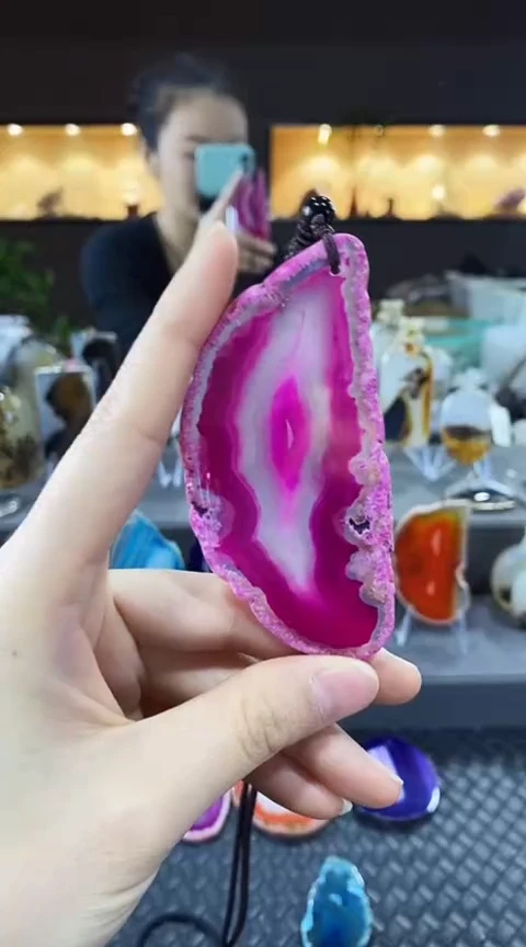 未镶嵌颈饰玛瑙/玉髓玲*玛瑙