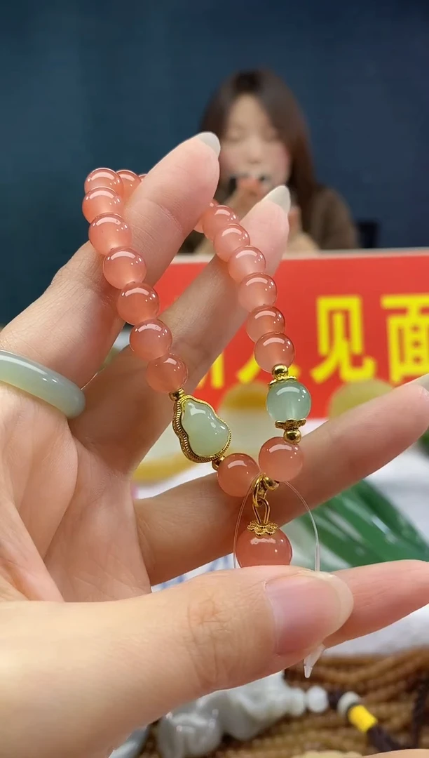 【闪购商品】玛瑙/玉髓颈饰合金8