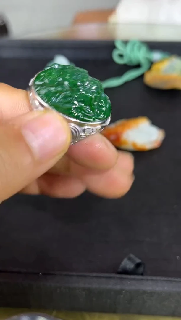 未镶嵌戒指翡翠缅甸天然A货翡翠