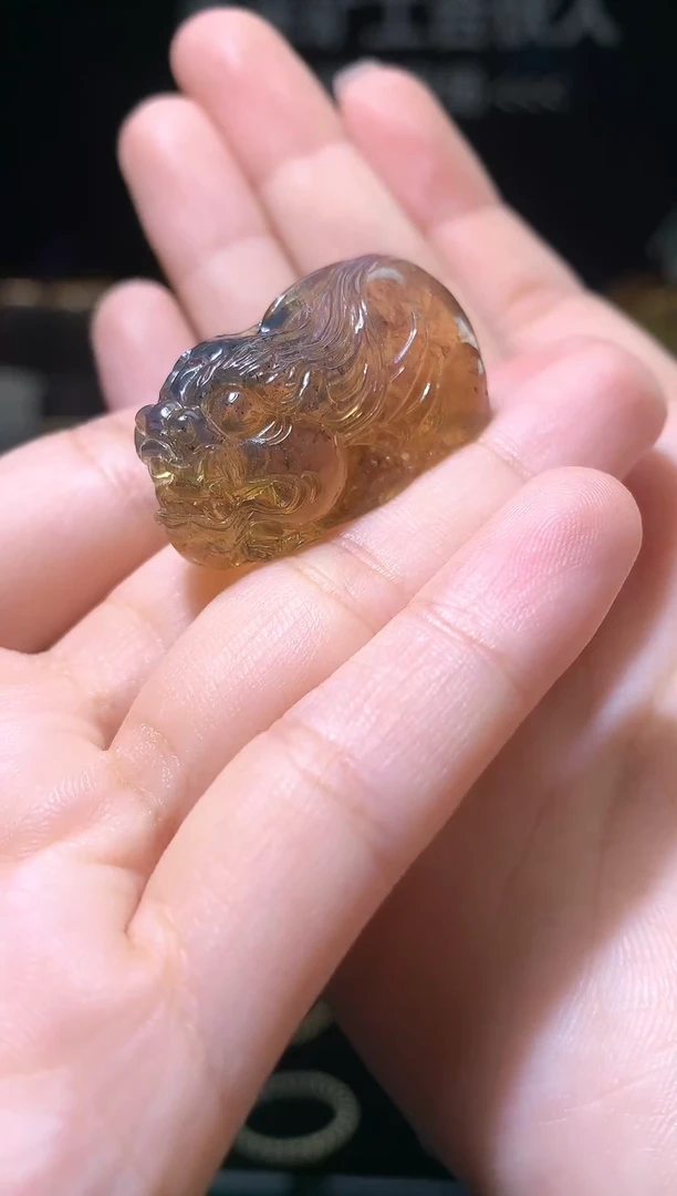 琥珀颈饰未镶嵌老王严选