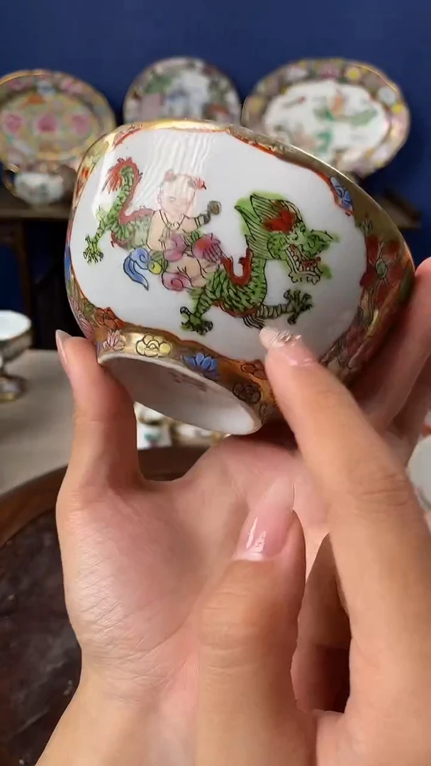 其他微瑕景德镇厂瓷摆件单件
