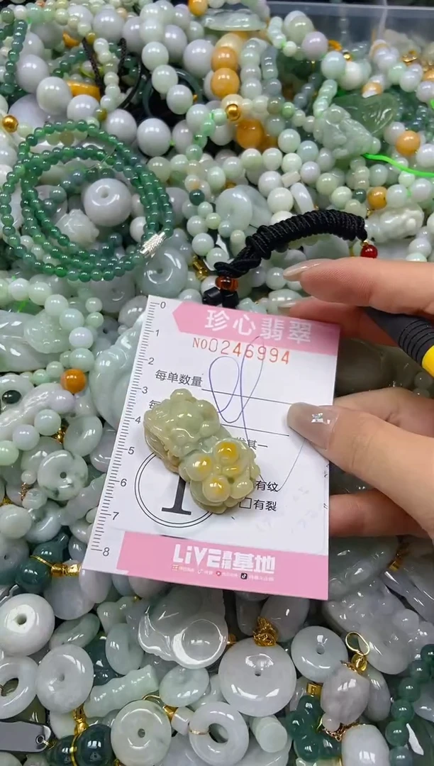 翡翠未镶嵌颈饰闪购0246994