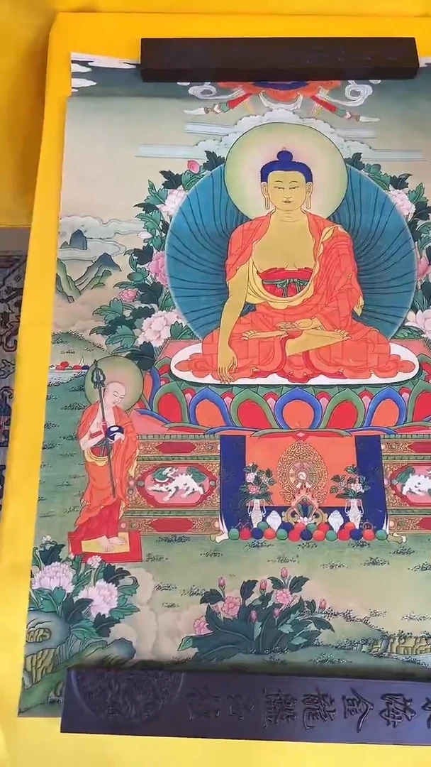 卷轴画绘画类唐卡 16081