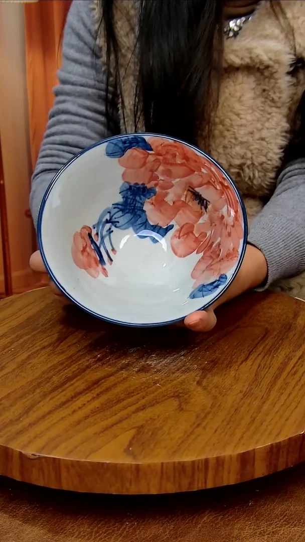 杯子陶景德镇手工手绘釉下彩陶瓷