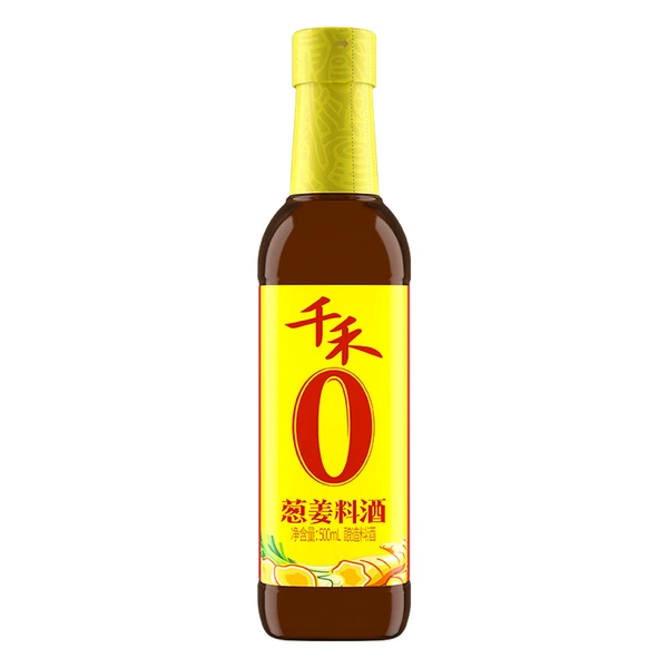 千禾零添加葱姜料酒 500ml