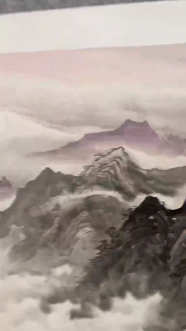 国画李纲-8平尺-山水国画