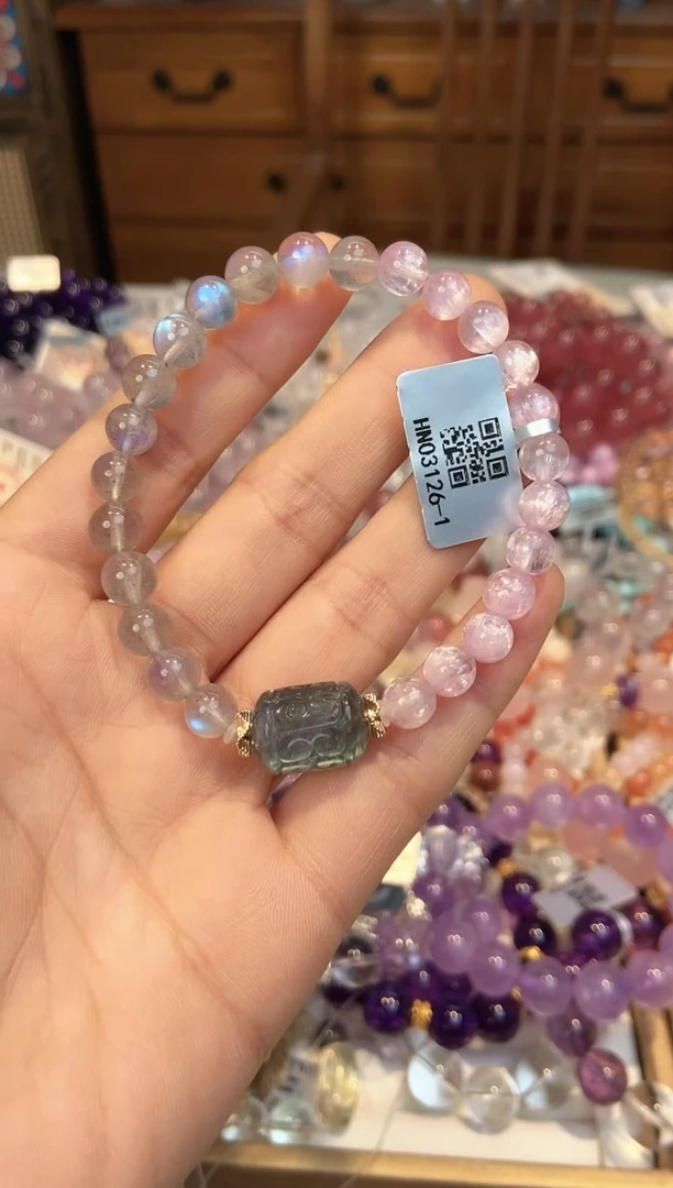 【闪购商品】锂辉石手串未镶嵌手串