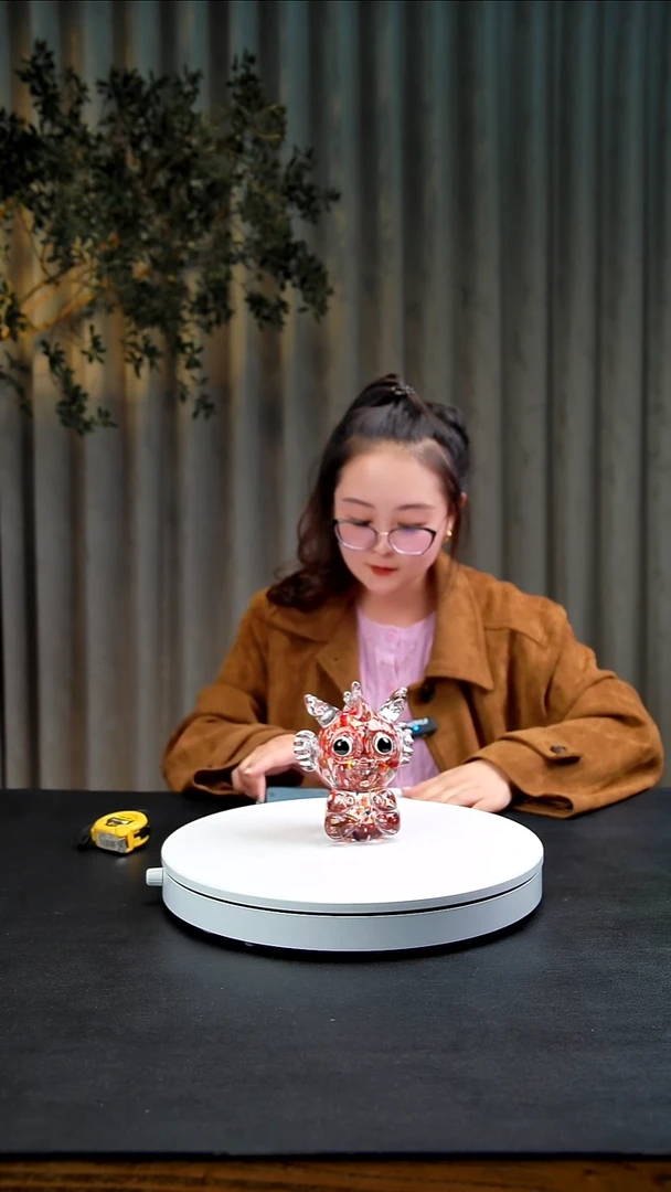 手工艺品琉璃龙型大师手工手作琉璃摆件