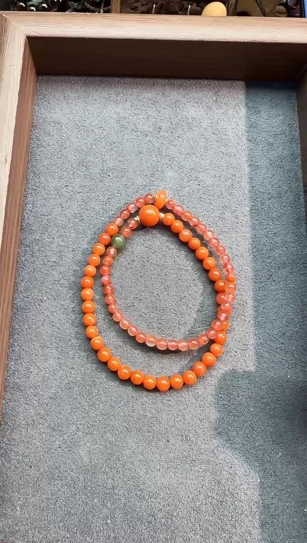 【闪购商品】南红玛瑙手链银S925镶嵌1465132313231