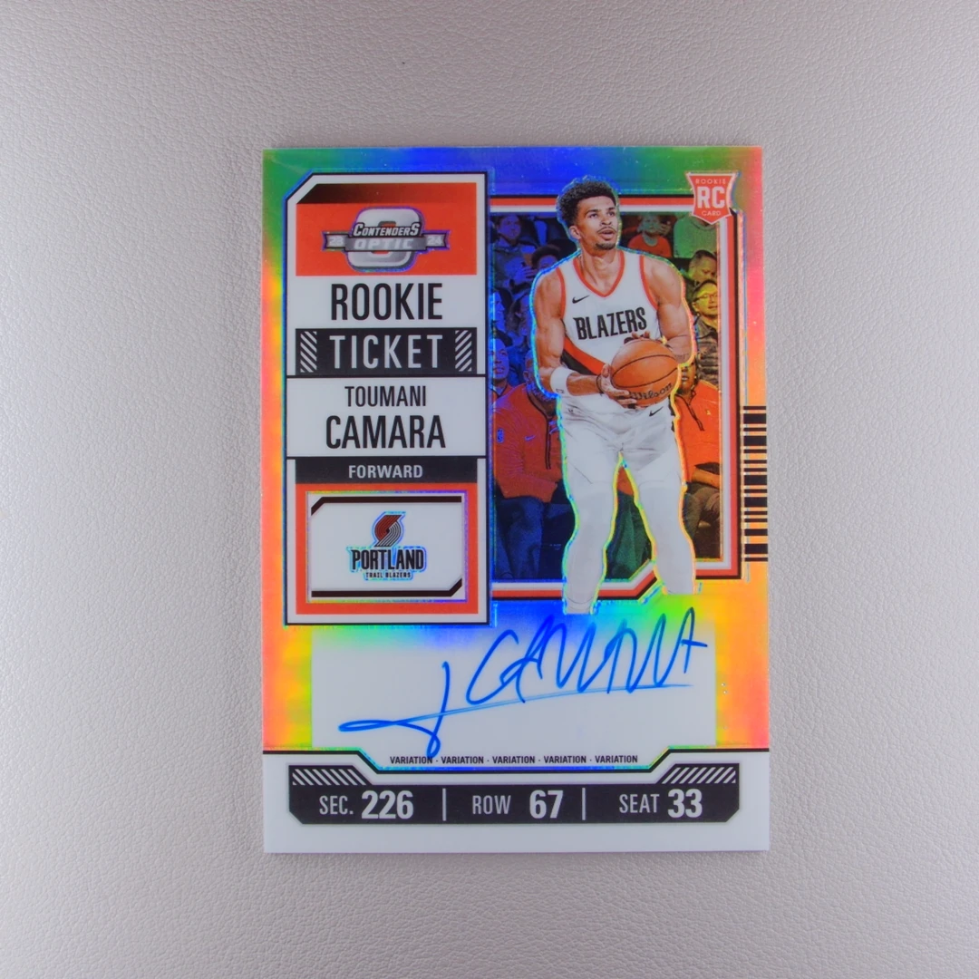 图马尼·卡马拉 226编 Contenders 帕尼尼NBA国宝手提球星卡