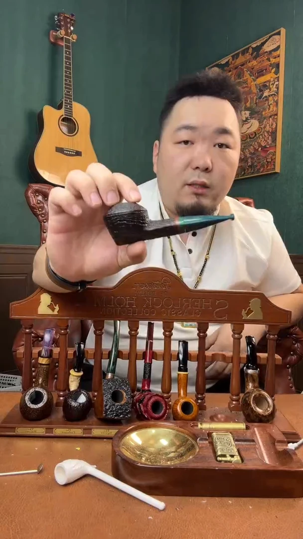 石楠木木雕款意大利进口石楠木烟斗