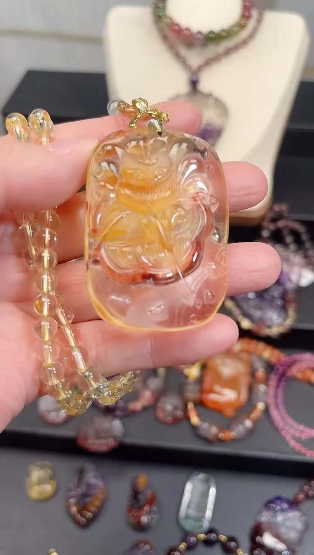 颈饰未镶嵌水晶【百晶灵儿】定制款