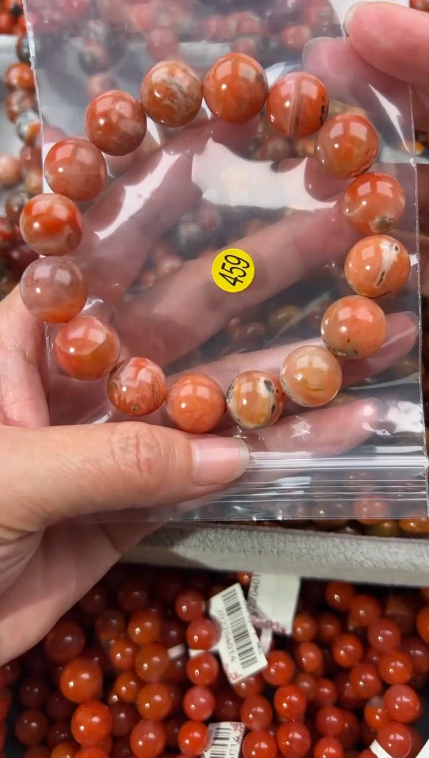 未镶嵌手串南红玛瑙13+