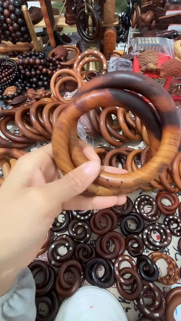 枣木乾坤圈桃木75圈口福利