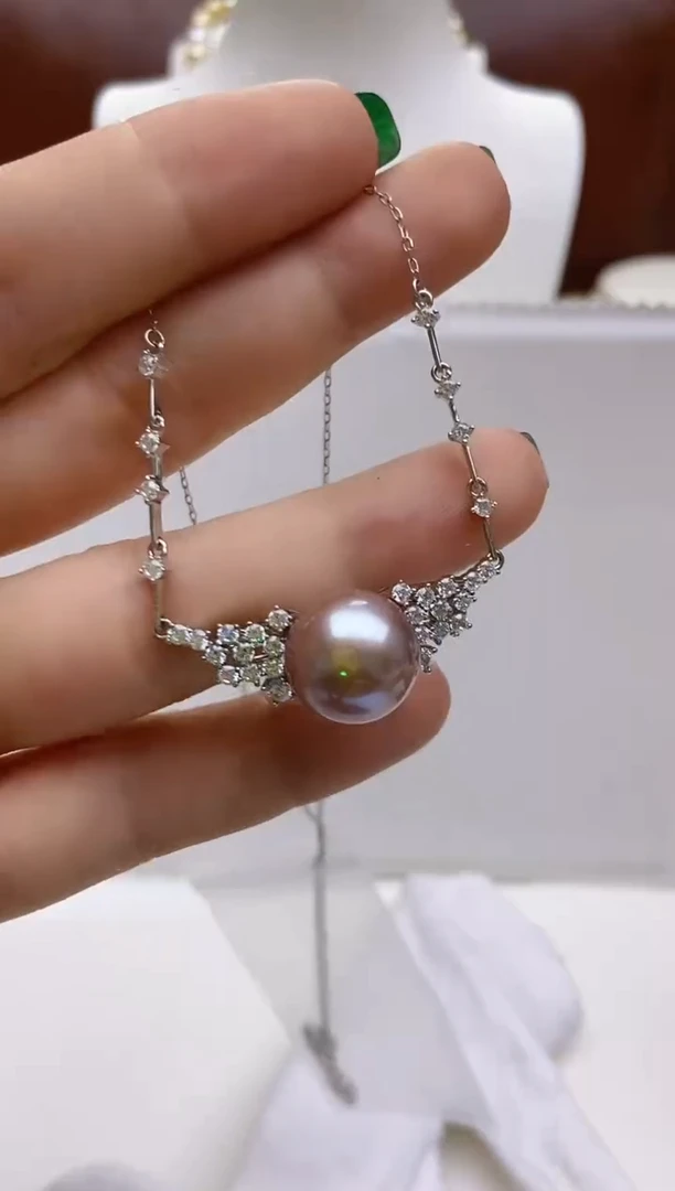 未镶嵌淡水珍珠吊坠205