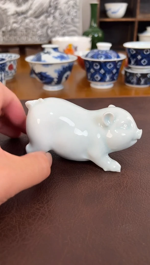 来*照夜白素胎天蓬茶宠