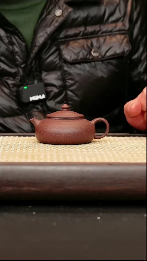 茶壶紫砂寒江 紫泥 150cc