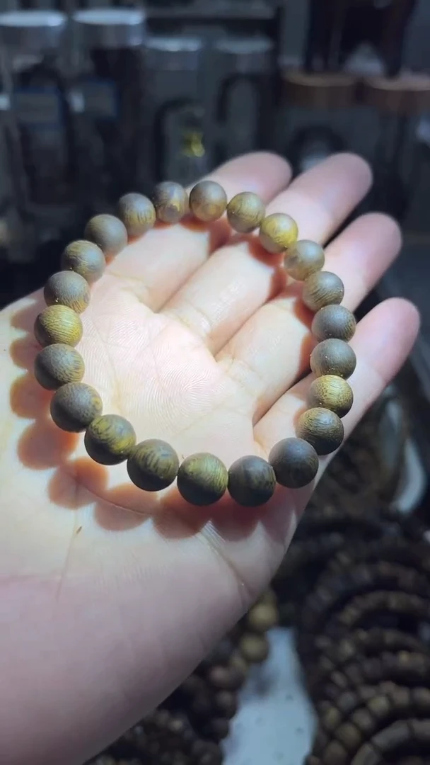 手串沉香沉香手串09单圈  多样性发其一