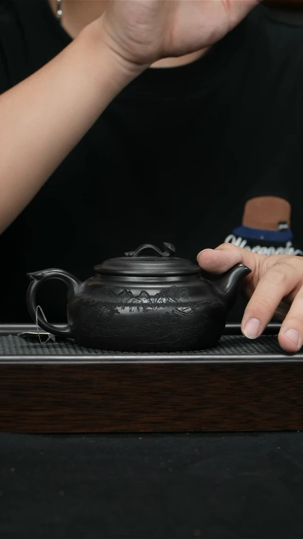 茶壶紫砂宜兴紫砂230cc0245