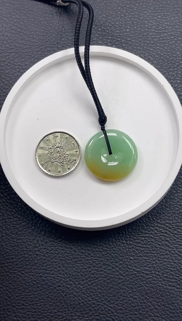 颈饰未镶嵌翡翠YM1078-5 平安扣