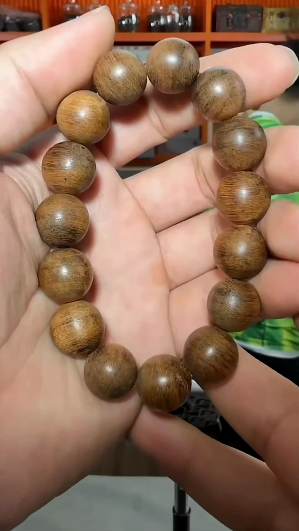 沉香手串137号单圈多样性发一