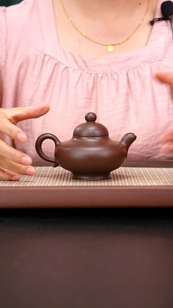 茶壶紫砂铁芯老紫泥乳欧200cc章赟