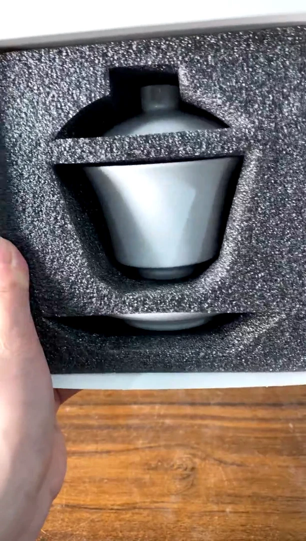 白瓷三才盖碗[直播间微瑕福利价]