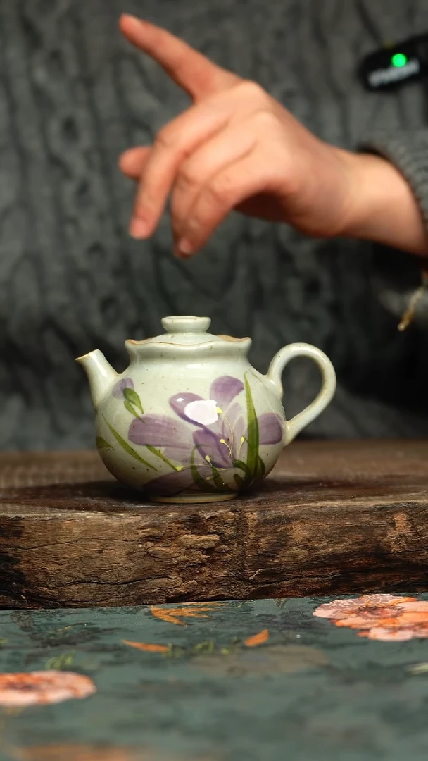 【闪购商品】杯釉下彩手工手绘同款陶器