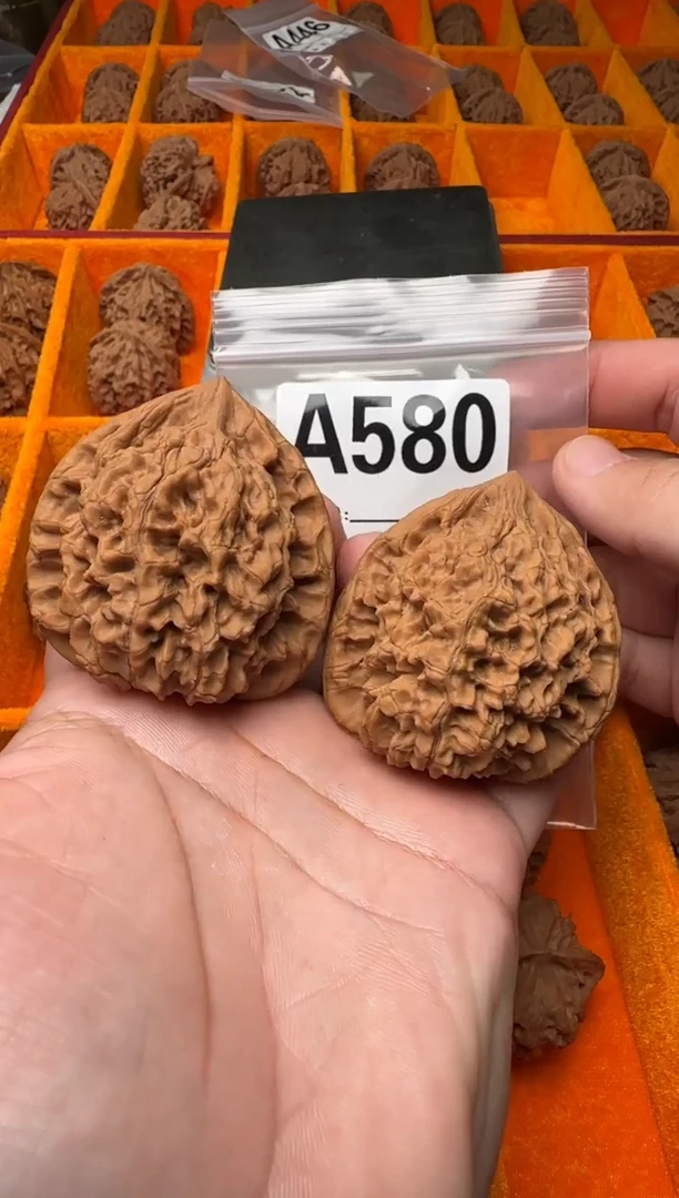 吊坠文玩核桃官帽49-A580